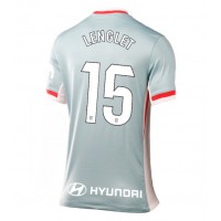 Atletico Madrid Clement Lenglet #15 Auswärtstrikot Frauen 2024-25 Kurzarm